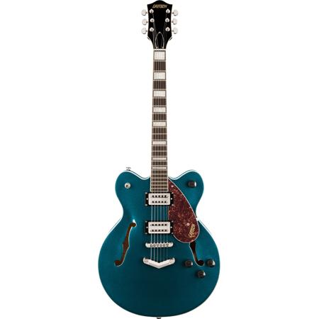 Gretsch G2622 Streamliner Center Block Double-Cut V-Stoptail Electric Guitar, Midnight Sapphire