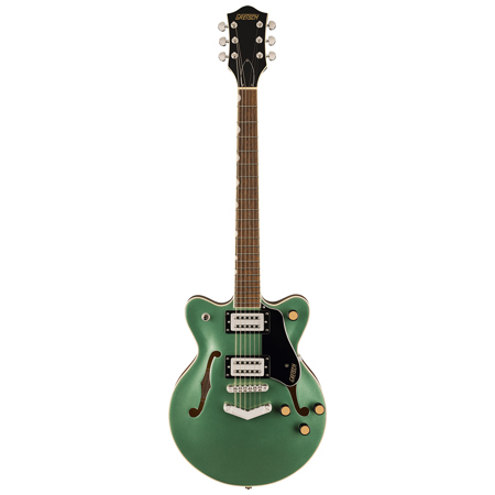 Gretsch G2655 Streamliner Center Block Jr. Double-Cut Guitar with V-Stoptail Steel Olive