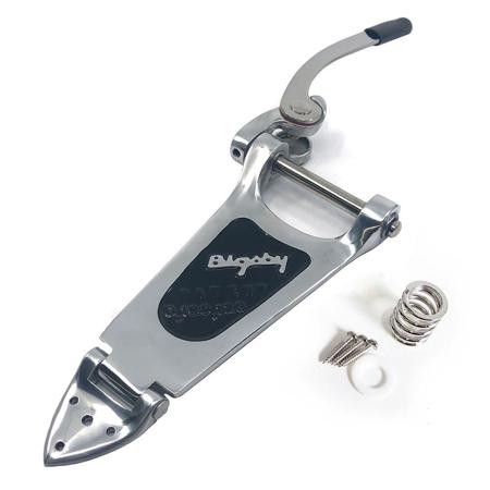 Gretsch Bigsby B6CB Left Handed Tailpiece with Handle and Logo for Guitars