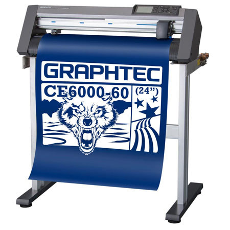 Graphtec CE6000-60 24" Wide E-Class Vinyl Cutter with Stand