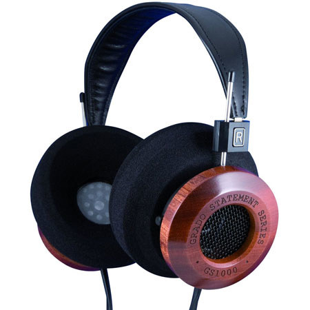 Grado GS1000i Open-Air Stereo Headphones, Wood/Black