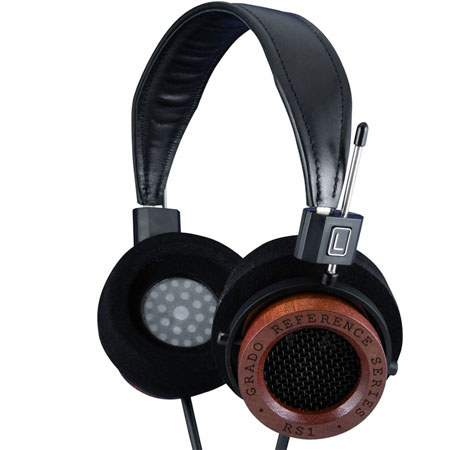 Grado RS1e Dynamic Open-Air Stereo Headphones, Black