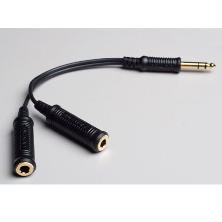 Grado 1/4" Stereo Male to Twin Stereo 1/4" Female Y Adapter Cable