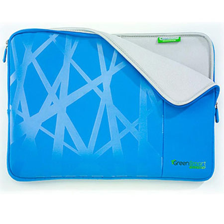 Greensmart Akepa Macbook 13" & 13.3" Sleeve, Blue Ice