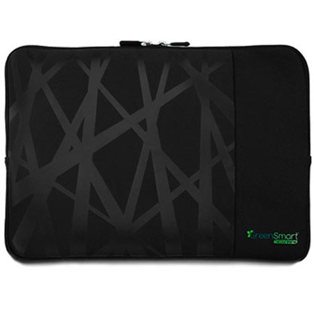 Greensmart Akepa Macbook 13" & 13.3" Sleeve, Black
