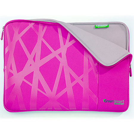 Greensmart Akepa Macbook 15" Sleeve, Azalea