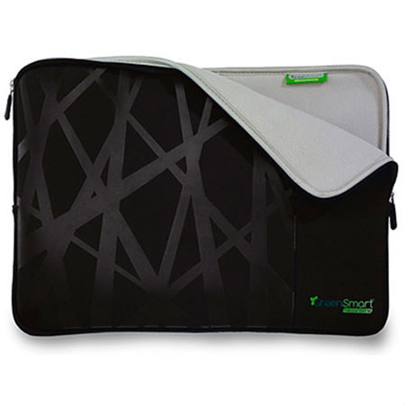 Greensmart Akepa Macbook 15" Sleeve, Black