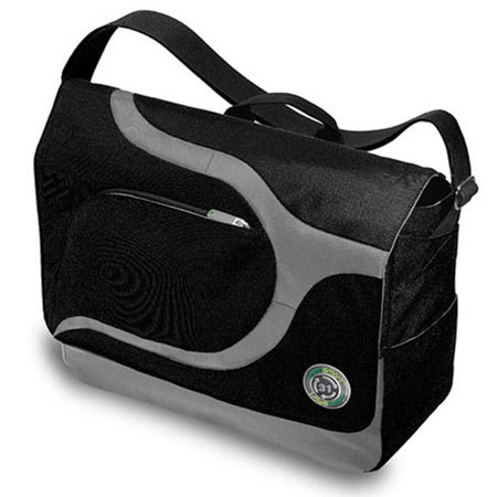 Greensmart Baringo Messenger Bag, Black