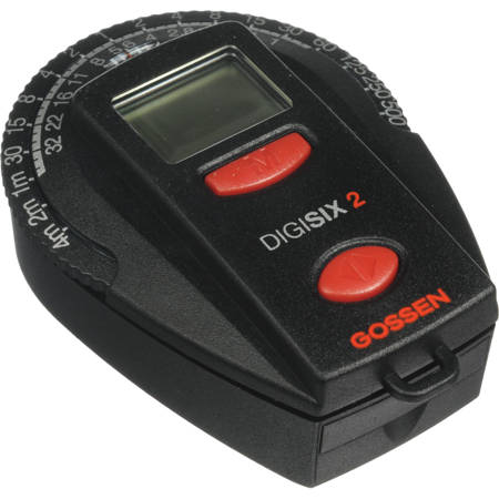 Gossen Digisix 2 Light Meter, SBC Photodiode Light Sensor