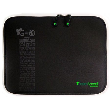 Greensmart Komodo Macbook 15" Sleeve, Black