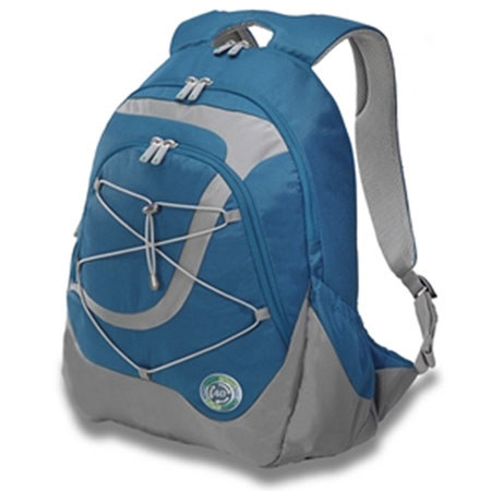 GreenSmart Mandrill Laptop Backpack, Ocean Blue