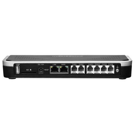 Grandstream Networks UCM6204 IP PBX Appliance, 4x PSTN Line FXO Ports