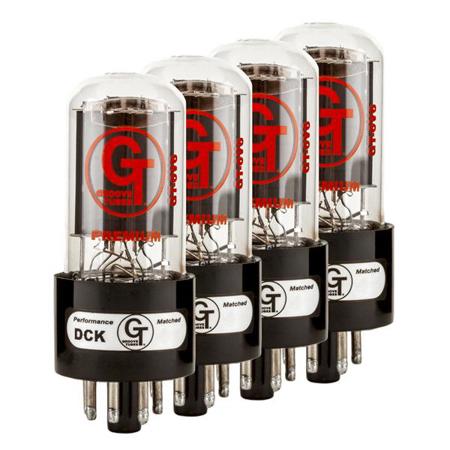 Groove Tubes GT-6V6-C Medium Power Amplifier Tube, Matched Quartet (4)
