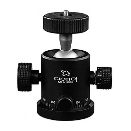 Giottos MH-1000 Large Ball Head with Independent Panning Lock - Supports 22 lbs