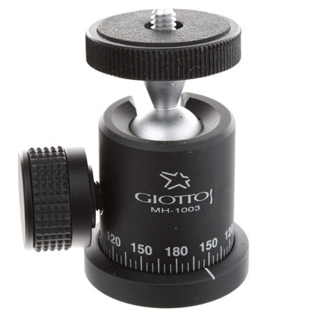 Giottos MH-1003 Small Ball Head - Supports 5.5 lbs