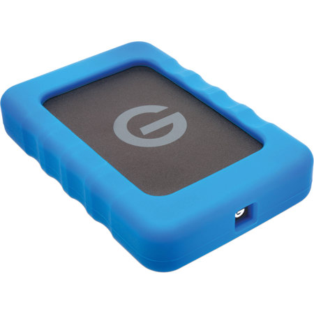 G-Technology G-DRIVE ev RaW 500GB USB 3.0 External SSD with Rugged Bumper