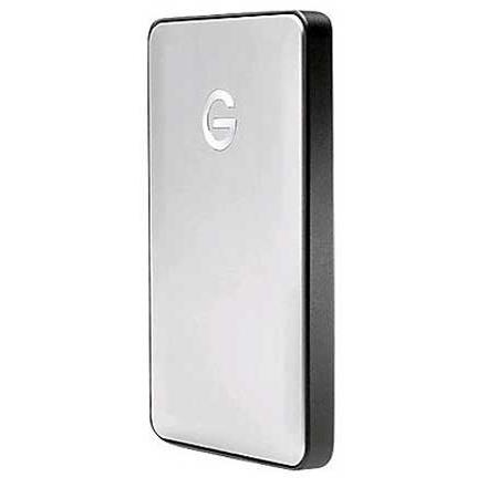 G-Technology G-Drive Mobile Portable 1TB Hard Drive, USB C, 7200RPM, Silver