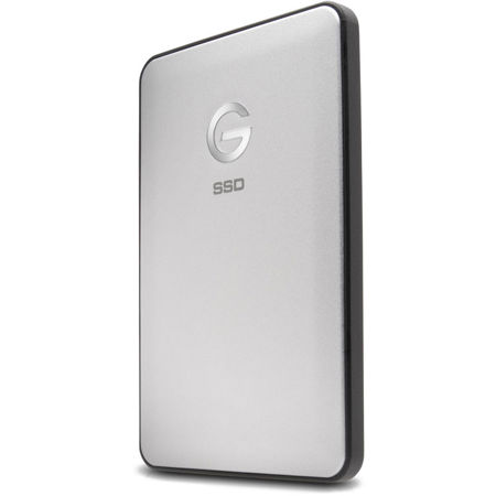 G-Technology 1TB G-DRIVE slim USB 3.1 Type-C External SSD, Silver