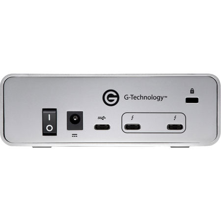 G-Technology 6TB G-DRIVE USB 3.1 Gen1 Type-C & Thunderbolt 3 External Hard Drive