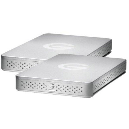 G-Technology 1TB G-DRIVE Portable USB 3.0 Hard Drive for G-Dock ev - 2-Pack
