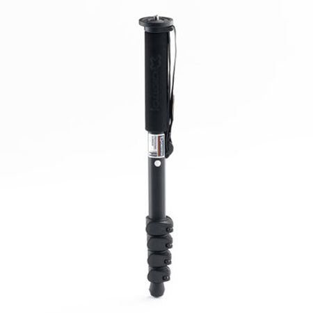Giottos MML3290B 5-Section Aluminum Pro Monopod with Lever Lock, Supports 33 lbs