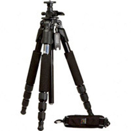 Giottos MT-9180 4-Section Universal Tripod Legs, Black Aluminum (Supports up to 26 lbs)