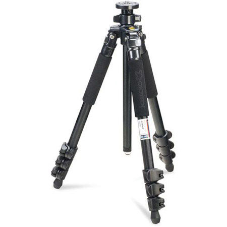 Giottos MTL9240BB 4-section Aluminum Tripod with QR 3-Way Pan Head - Black