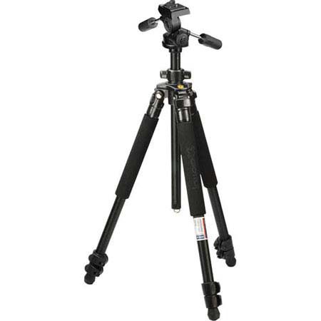 Giottos MTL9251B Aluminum Tripod Legs w/MH 5001 QR 3-Way Pan Head