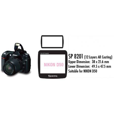 Giottos Aegis 49.5x47.5 Glass LCD Screen Protector