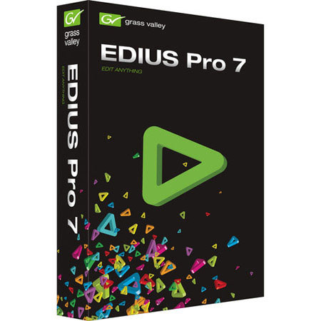 Grass Valley EDIUS Pro 7 Video Editing Software, Retail Box/Upgrade & Crossgrade