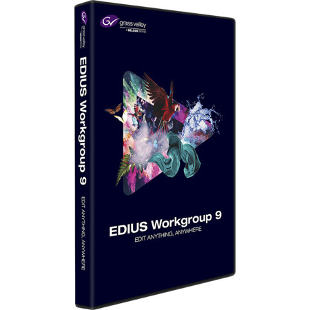 Grass Valley EDIUS Workgroup 9 Software(Upgrade from EDIUS Workgroup 8),Download