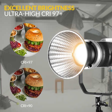 GVM SD200D 200W Bi-Color LED Video Spotlight,w/ 20
