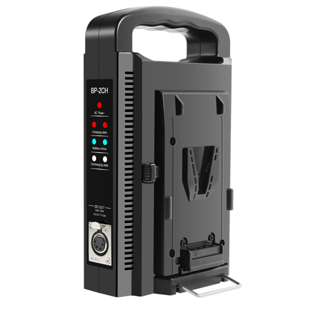 GVM 2x Micro-Series BV-98 98Wh 14.8V 6600mAh Lithium-Ion V-Mount Battery with Dual Charger Kit