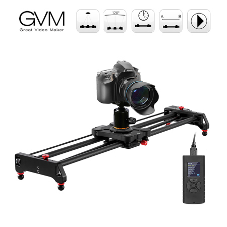 GVM GR-80QD 31.5" Professional Video Carbon Fiber Motorized Camera Slider