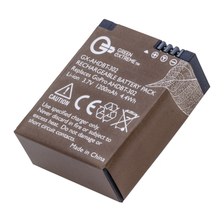 Green Extreme AHDBT-302 Battery Pack for HERO3 & HERO3+