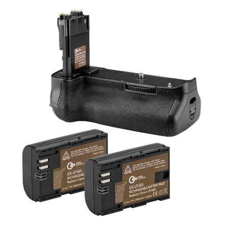 Green Extreme BG-E11 Battery Grip for Canon 5D Mark III, 5DS & 5DS R with 2 LP-E