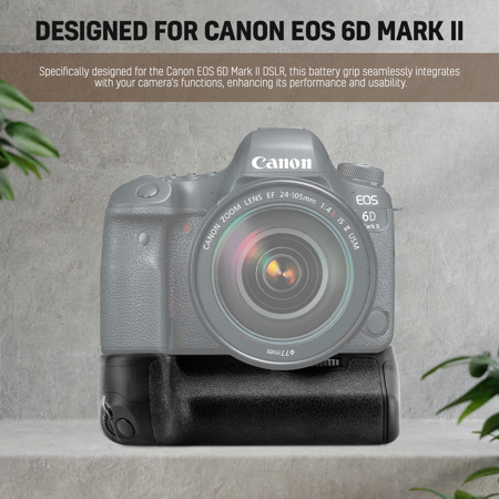 Green Extreme BG-E21 Battery Grip for Canon EOS 6D Mark II DSLR