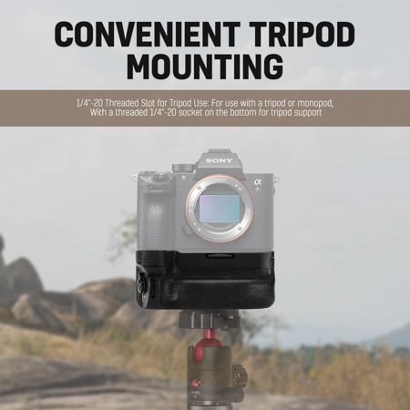 Green Extreme VG-C3EM Battery Grip for Sony A9, A7 III and A7R III