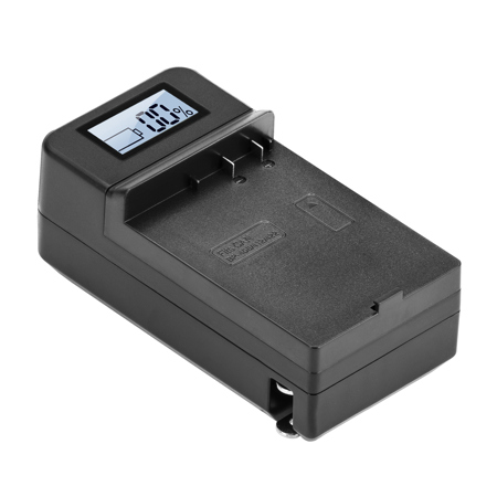 Green Extreme Compact Smart Charger with LCD Screen for Canon BP-406