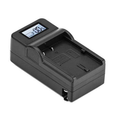 Green Extreme Compact Smart Charger with LCD Screen for Canon BP-P-508
