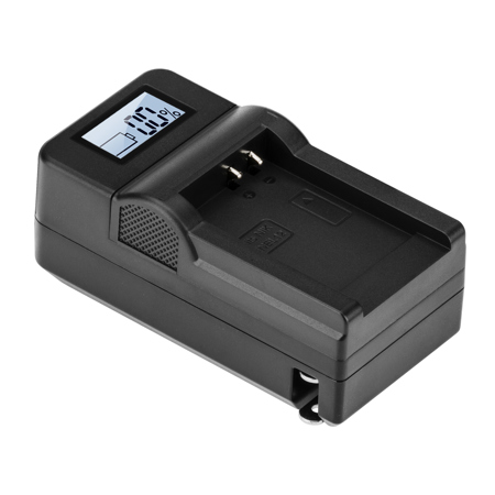 Green Extreme Compact Smart Charger with LCD Screen for Nikon EN-ENEL12