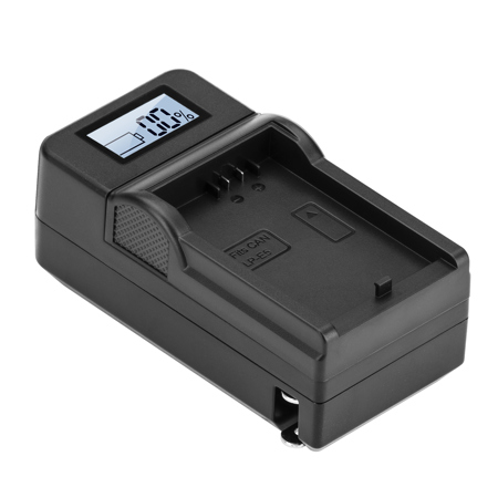 Green Extreme Compact Smart Charger with LCD Screen for Canon LP-LPE5