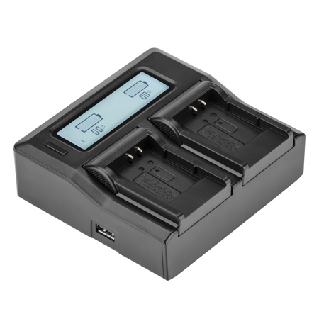 Green Extreme Dual Smart Charger with LCD Screen for Nikon EN-EL11