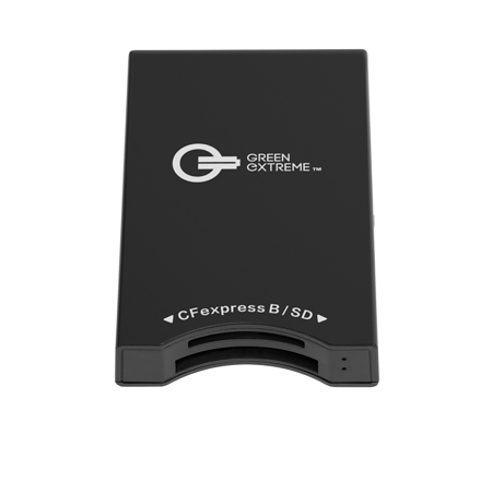 Green Extreme USB-C 3.2 Gen 2 CFexpress Type-B and SD UHS-II