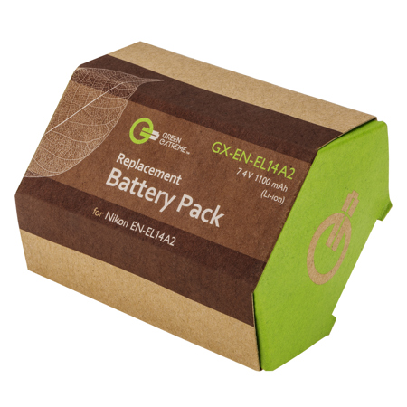 Green Extreme EN-EL14a V2 Lithium-Ion Battery Pack (1100mAh 7.4V