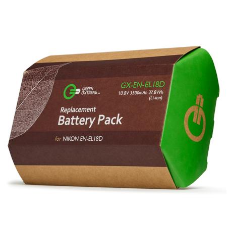 Green Extreme EN-EL18d 10.8V 3350mAh Lithium-Ion Battery