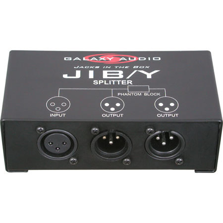 Galaxy Audio JIB/Y Jack In The Box Microphone Spli