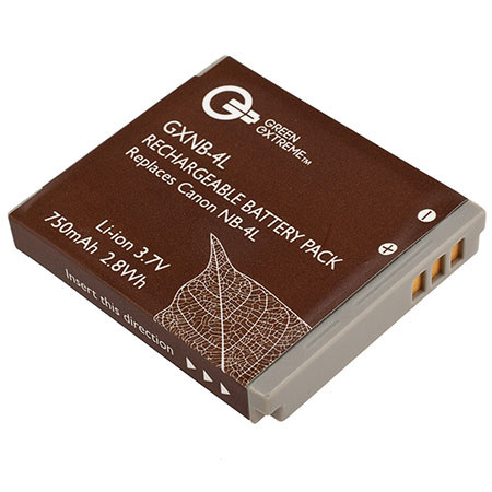 Green Extreme NB-4L Battery Pack