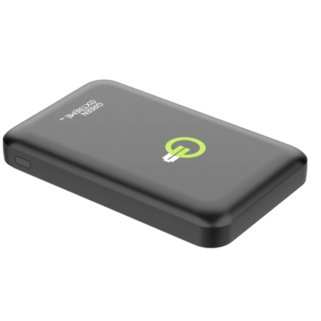 Green Extreme 10000mAh 38.5Wh Qi Wireless Portable Power Bank GX