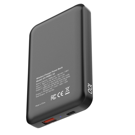 Green Extreme 10000mAh 38.5Wh Qi Wireless Portable Power Bank GX